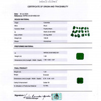 1.23 Ct. Emerald from Colombia - Muzo Pdf